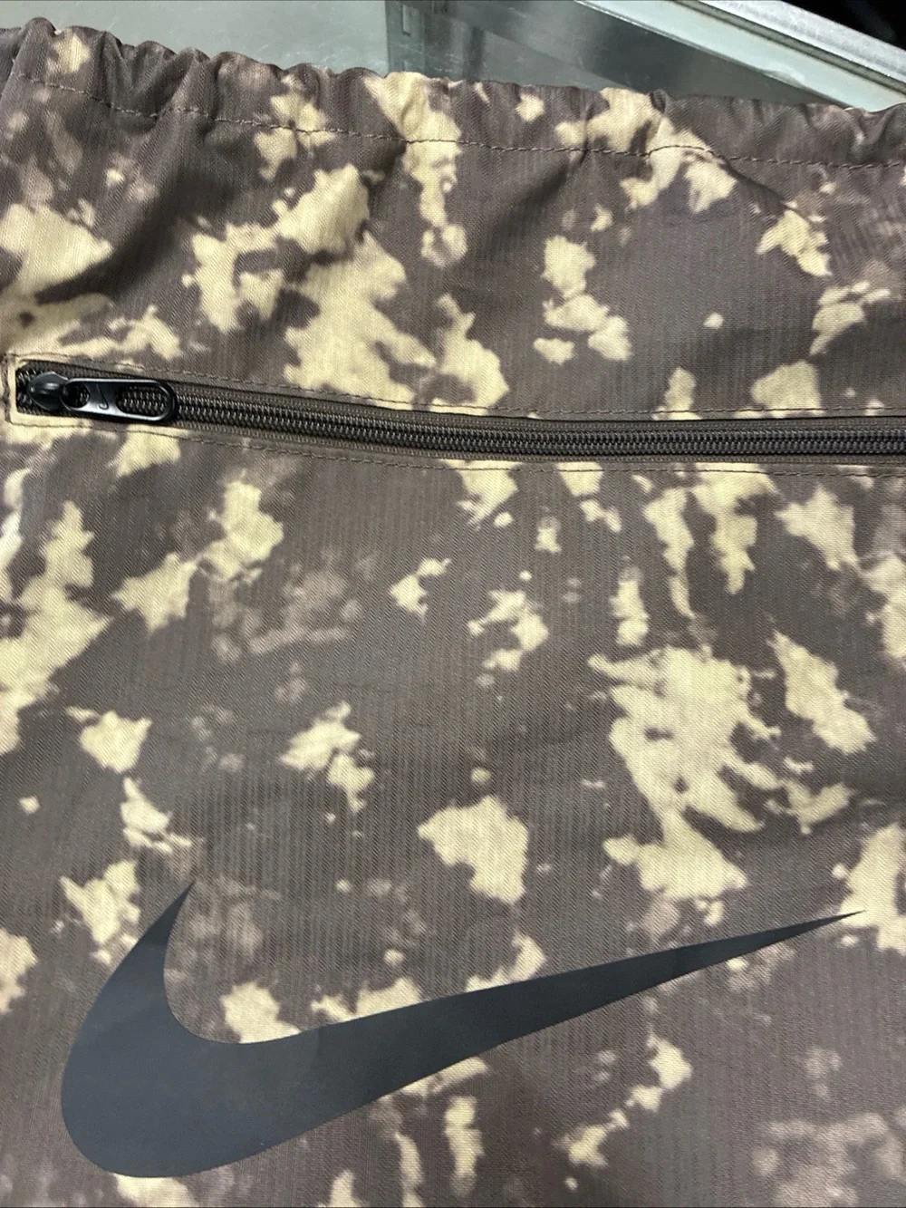 Nike Sportswear NSW Gym Sack Bag Anthracite Camo 2025 Sample NWT Rare